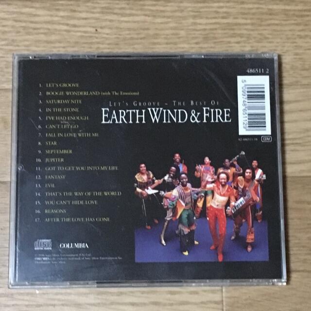 Columbia(コロンビア)のLet's Groove THE BEST of ＥARTH&FIRE エンタメ/ホビーのCD(クラブ/ダンス)の商品写真