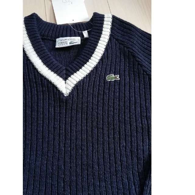 LACOSTE(ラコステ)のタグ付き☆数量限定品 LACOSTE ラコステ チルデンセーター メンズのトップス(ニット/セーター)の商品写真