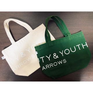 ビューティアンドユースユナイテッドアローズ(BEAUTY&YOUTH UNITED ARROWS)のBEAUTY&YOUTH4840円☆UNITEDARROWS☆トートバッグ2個 (トートバッグ)