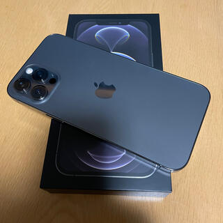 アップル(Apple)のiPhone 12 pro max 256gb グラファイト SIMフリー(スマートフォン本体)