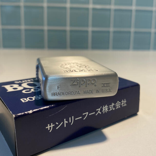 サントリーBOSS ZIPPO ジッポライター1997年製