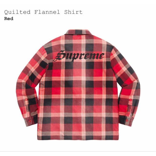 Supreme Quilted Flannel Shirt Red | www.innoveering.net