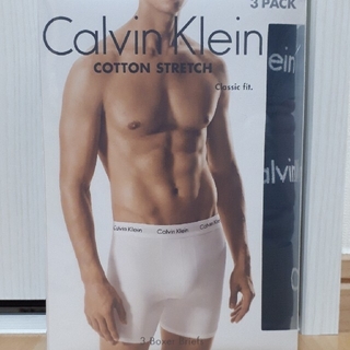 カルバンクライン(Calvin Klein)の【新品未使用】カルバンクライン ボクサーパンツ3pieceセット Mサイズ(ボクサーパンツ)