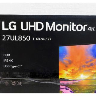 エルジーエレクトロニクス(LG Electronics)のLG 27UL850-W 27インチ　4K(ディスプレイ)