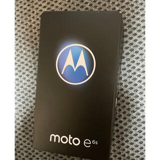 アンドロイド(ANDROID)のモトローラ　motorola  moto e6s 2GB/32GB 未使用品(スマートフォン本体)
