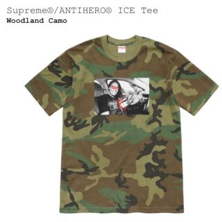 シュプリーム(Supreme)のSupreme x ANTIHERO ICE Tee M camo(Tシャツ/カットソー(半袖/袖なし))