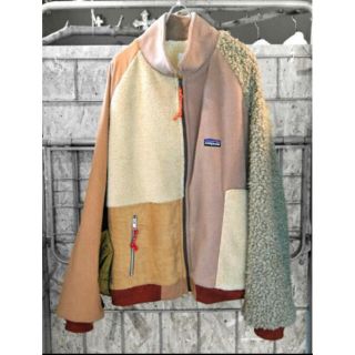 ジレ(gilet)の【本日のみ大幅値下げ】Gilet / リメイク パタゴニア フリース ジャケット(ブルゾン)