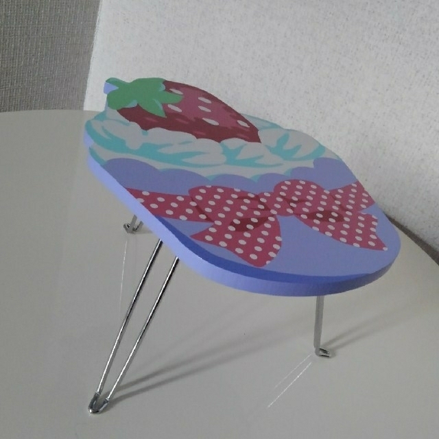 ミニテーブル インテリア/住まい/日用品の机/テーブル(折たたみテーブル)の商品写真