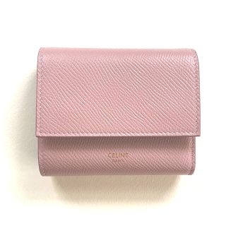 残1点 新品完売CELINE セリーヌ トリオンフ 財布 ヴィンテージピンク