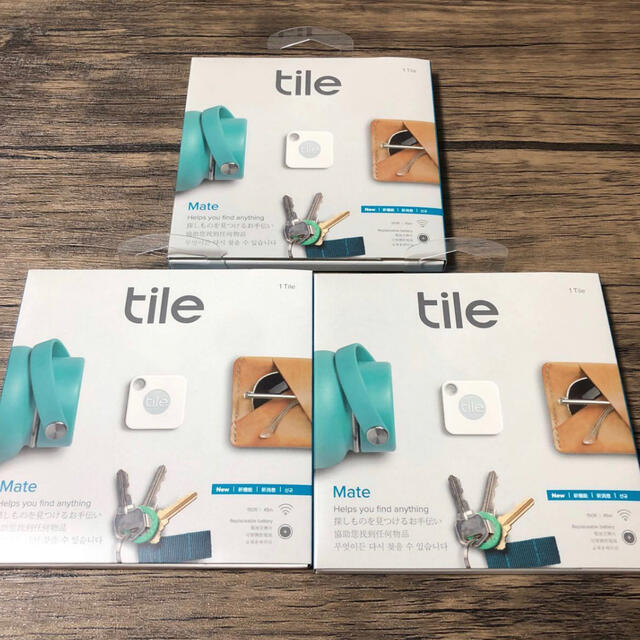 【新品・未使用】tile Mate　電池交換版【3個セット】