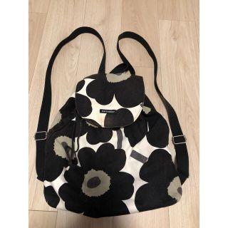 マリメッコ(marimekko)のマリメッコ　ウニッコ柄　リュック(リュック/バックパック)