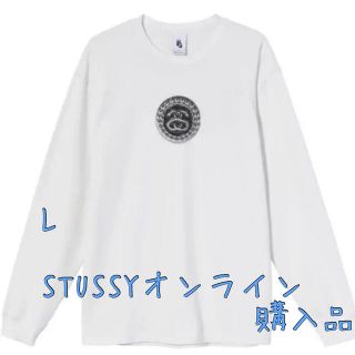 ステューシー(STUSSY)のSTUSSY NIKE ロンT ホワイト(Tシャツ/カットソー(七分/長袖))