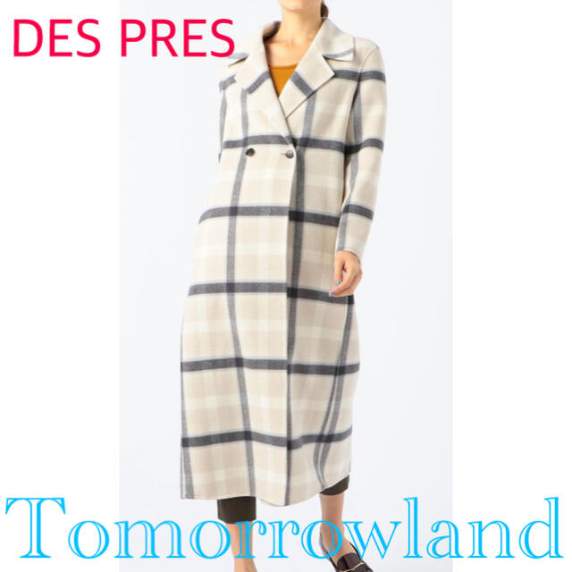 最新作 【美品】Tomorrowland DES PRES ロングチェスターコート www