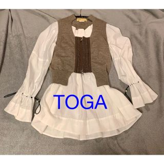 トーガ(TOGA)のTOGA トーガ　ニットジレ　ベスト(ベスト/ジレ)