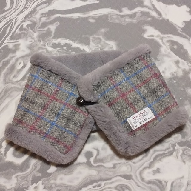 Harris Tweed(ハリスツイード)の襟マフラー  レディースのファッション小物(マフラー/ショール)の商品写真