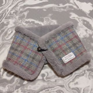 ハリスツイード(Harris Tweed)の襟マフラー (マフラー/ショール)