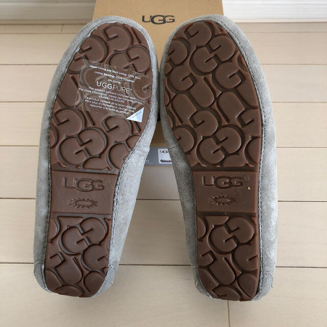 UGG(アグ)の【m....506様専用】23.0 UGG アンスレー　モカシン　ライトグレー レディースの靴/シューズ(スリッポン/モカシン)の商品写真