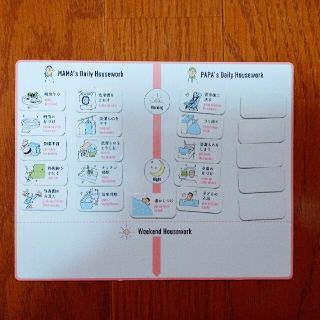 家事分担マグネット(住まい/暮らし/子育て)