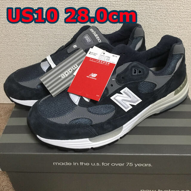 28.0cm  new balance M992GG NAVY  ニューバランス