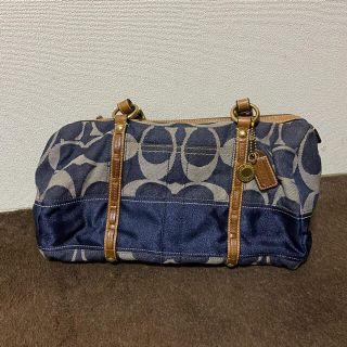 コーチ(COACH) シグネチャー ハンドバッグ(レディース)(デニム)の
