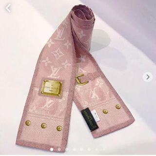 ヴィトン(LOUIS VUITTON) バンダナ/スカーフ(レディース)（デニム）の