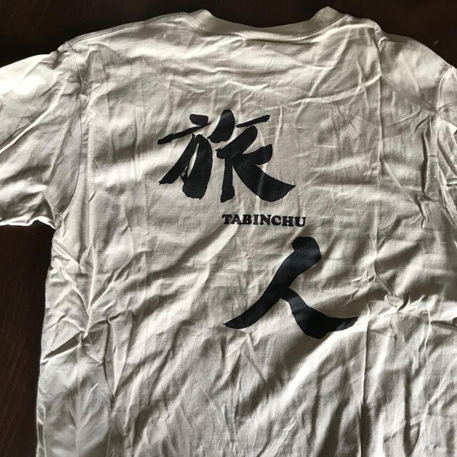 七尾旅人 旅人Tシャツ ベージュ M メンズのトップス(Tシャツ/カットソー(半袖/袖なし))の商品写真