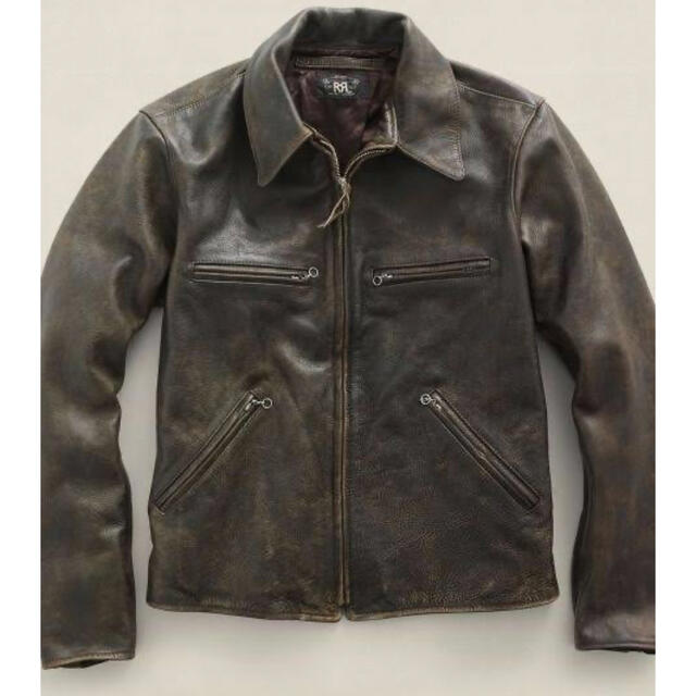 RRL(ダブルアールエル)の※名作※RRL Owens leather jacket メンズのジャケット/アウター(レザージャケット)の商品写真