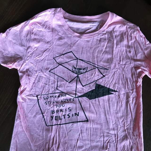 Someone Still Loves You Boris Yelstin 猫T メンズのトップス(Tシャツ/カットソー(半袖/袖なし))の商品写真