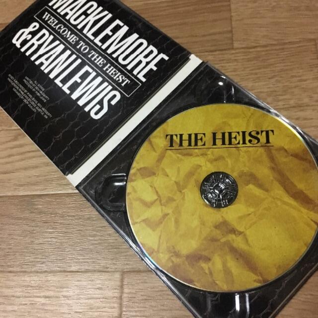 紙ジャケット レア マックルモア&ライアンルイス the heist エンタメ/ホビーのCD(ヒップホップ/ラップ)の商品写真