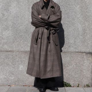 コモリ(COMOLI)の【 Mぃ様】stein  LAY OVERSIZED OVERLAP COAT(トレンチコート)