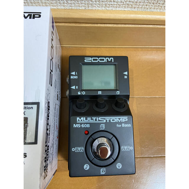 Zoom(ズーム)の限定 ZOOM MS-60B Bass ベース用 Black Limited  楽器のベース(ベースエフェクター)の商品写真