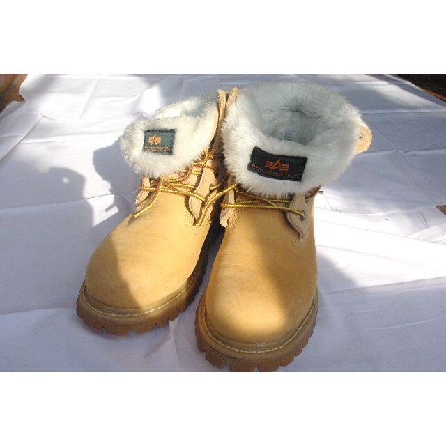 ALPHA INDUSTRIES BOOTS(YELLOW)