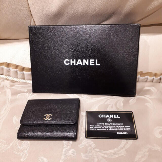 専用????CHANEL 三つ折り財布　❤︎正規品❤︎美品