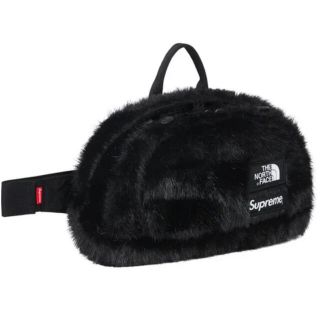 シュプリーム(Supreme)のsupreme faux fur waist bag black(ウエストポーチ)