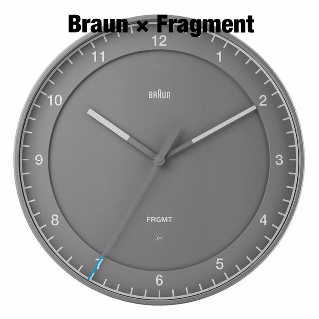 特価 - FRAGMENT 新品 フラグメント ブラウン BC17GFU  Fragment × Braun 掛時計/柱時計