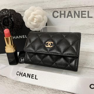 シャネル(CHANEL)の美品✨CHANEL✨シャネル✨キャビアスキン✨コインケース✨パスケース✨カード(コインケース)