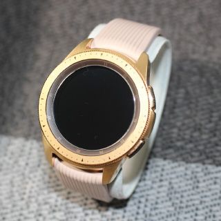 サムスン(SAMSUNG)のGalaxy Watch 42mm/ローズゴールド(腕時計(デジタル))