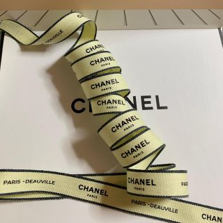 シャネル(CHANEL)のCHANEL ラッピング リボン PARIS DEAUVILLE 1m(ラッピング/包装)