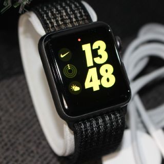 アップルウォッチ(Apple Watch)のApple watch Series 3（GPS + Cellular）NIKE(腕時計(デジタル))