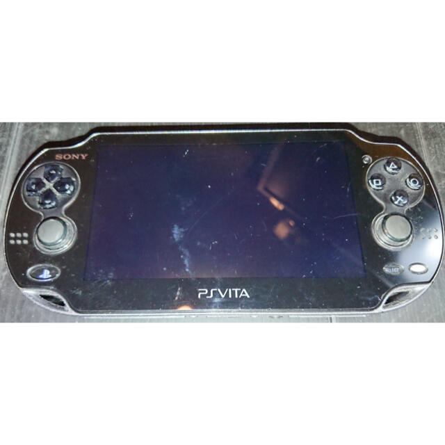 PlayStation Vita(プレイステーションヴィータ)のPlayStation Vita 3G/Wi‐Fiモデル(PCH-1100) エンタメ/ホビーのゲームソフト/ゲーム機本体(携帯用ゲーム機本体)の商品写真