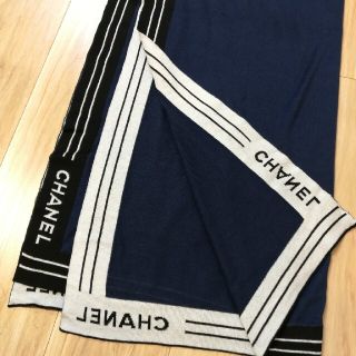 シャネル(CHANEL)のシャネル　カシミア混ショール　未使用　箱付き(マフラー/ショール)