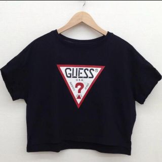 ゲス(GUESS)のguess ショート丈　(Tシャツ(半袖/袖なし))