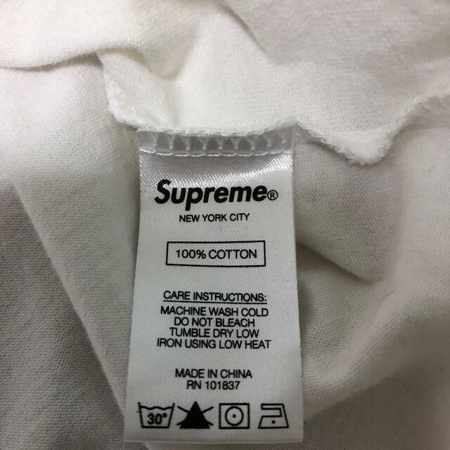 Supreme - supreme small box L/S teeロンTスモールボックスロゴの通販