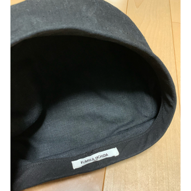 jonnlynx(ジョンリンクス)の値下げ！fumikauchida リネンベレー帽 レディースの帽子(ハンチング/ベレー帽)の商品写真