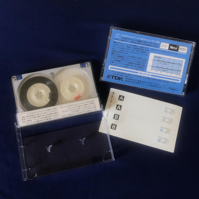 TDK(ティーディーケイ)のTDK MA-R 46 メタルポジション カセットテープ スマホ/家電/カメラのオーディオ機器(その他)の商品写真