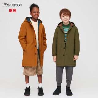 ユニクロ(UNIQLO)の【新品・完売品】ユニクロ × JWアンダーソン キッズ ジョガーパンツ グレー(パンツ/スパッツ)