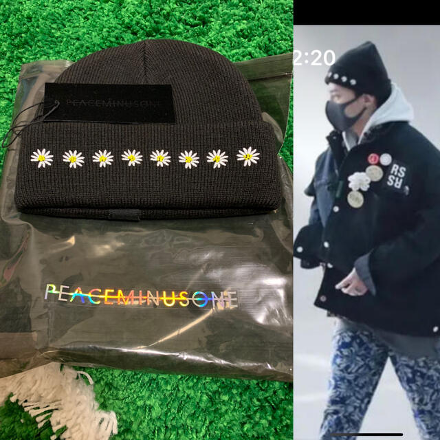 PEACEMINUSONE ニット帽 Gdragon パラノイズ　ジヨン着