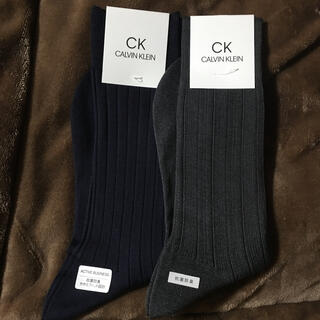シーケーカルバンクライン(ck Calvin Klein)のCＫ　メンズ靴下　2枚セット(ソックス)
