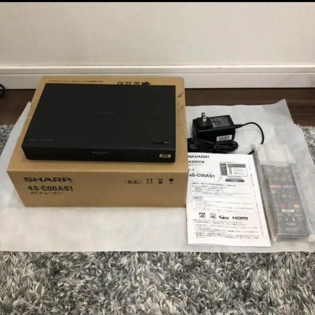 新4K衛星放送対応４Ｋチューナー  4S-C00AS1