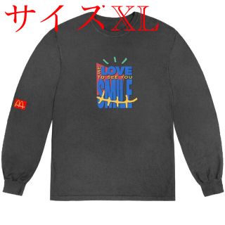 マクドナルド(マクドナルド)のTravis Scott mcdonald ロンT サイズXL(Tシャツ/カットソー(七分/長袖))